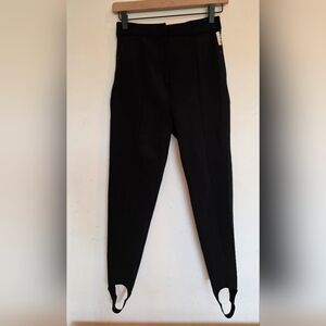 Tibi Sleek Black Trousers